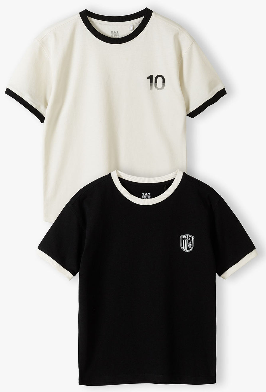 T-shirty w stylu piłkarskim - 2-pak - Limited Edition