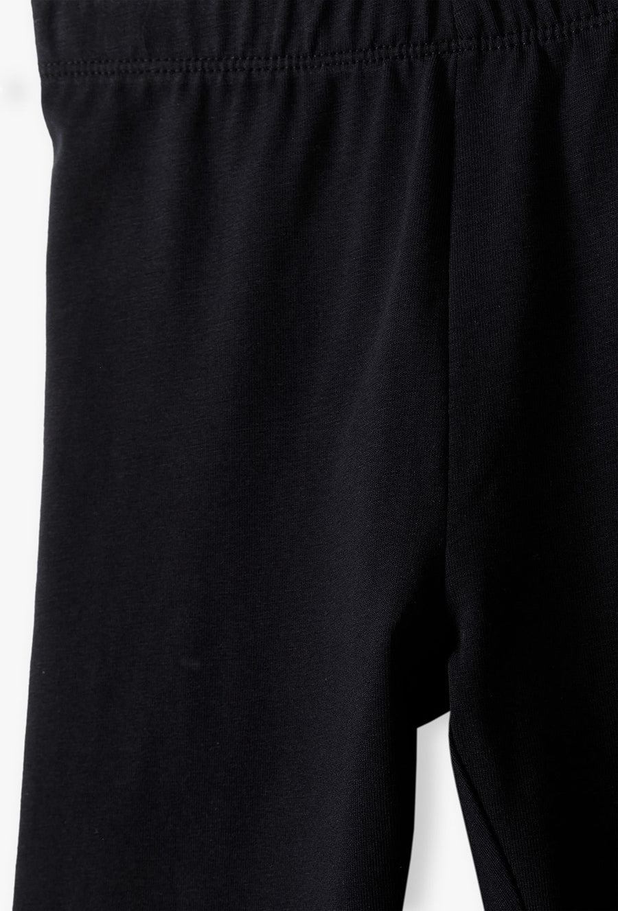 Czarne legginsy dziewczęce