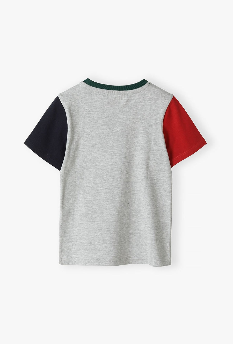 T-shirt dzianinowy z napisem - Siemka - 5.10.15.