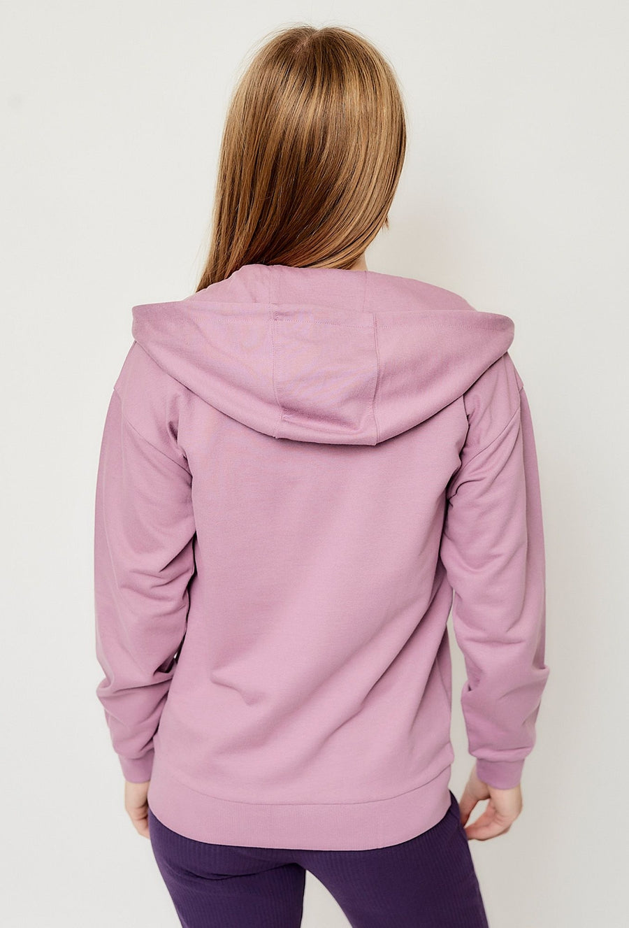 Rozpinana bluza z kapturem