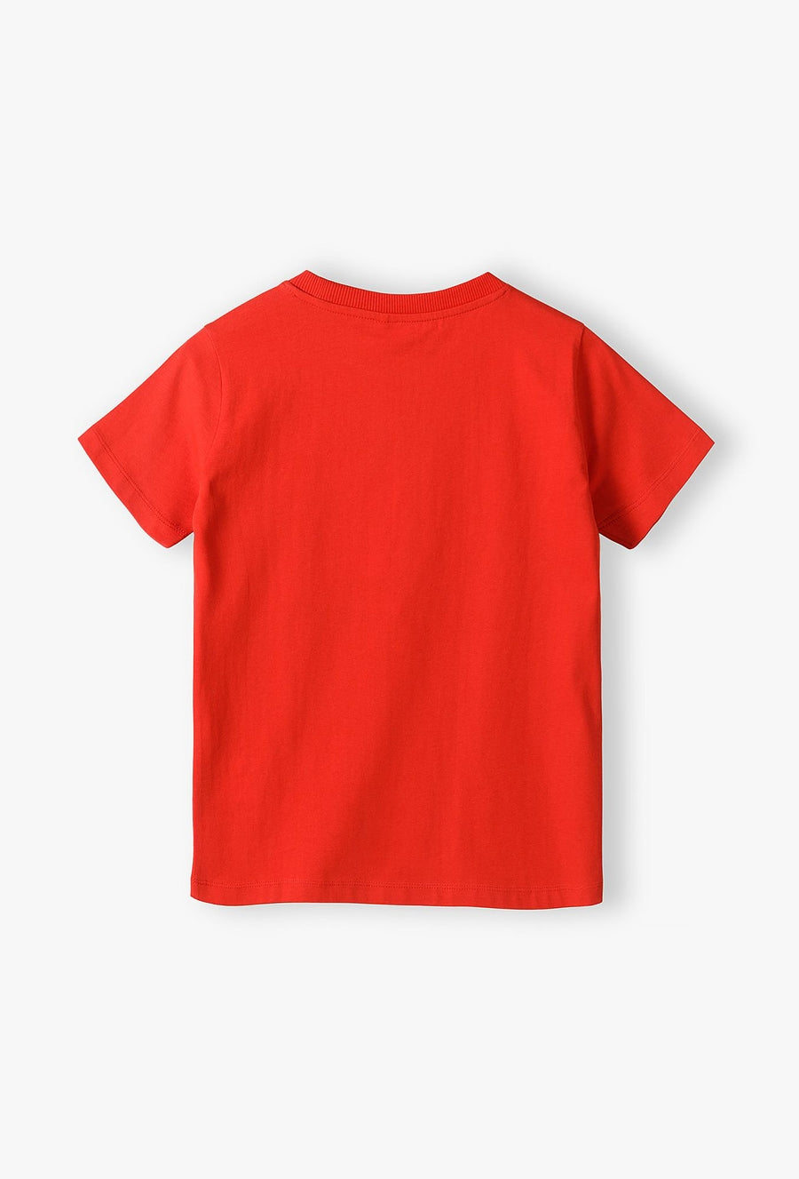 Czerwony t-shirt dla chłopca - Basic - Lincoln&Sharks