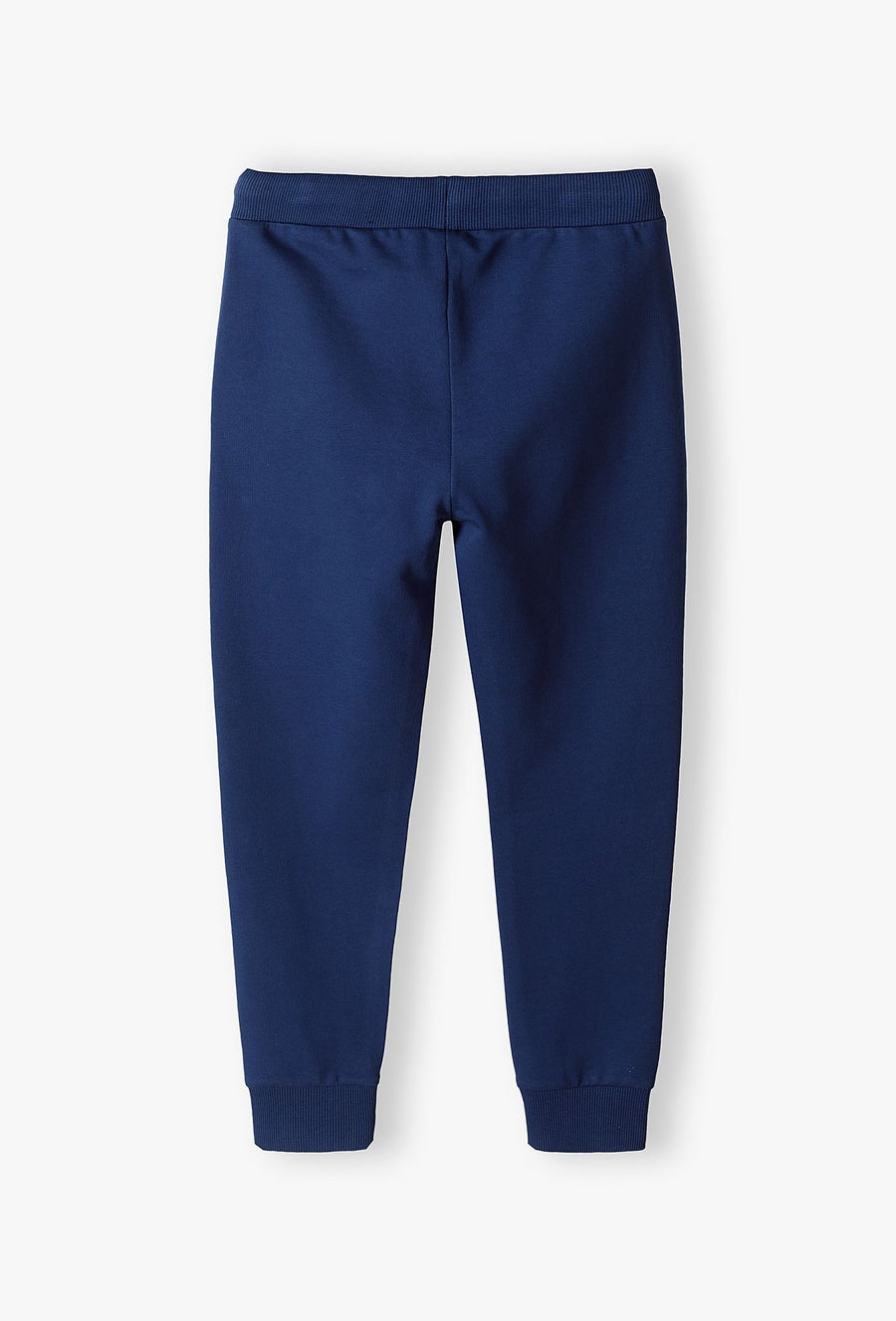 Granatowe spodnie dresowe slim fit z bawełny- Champion